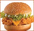 2 Chicken Zingerfrom KFC